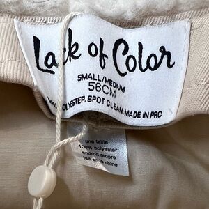 Lack of Color Teddy Bucket Hat